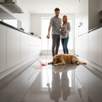 Premium 6mm High Gloss Rigid Core Vinyl Flooring - Waterproof, Easy Click Installation with 15-Year Guarantee