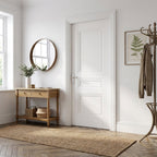 Internal White 3 Panel Door, Primed Finish, Solid Engineered Timber Core
