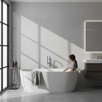 4mm High Gloss Wall Panelling with Waterproof Limestone Core and Fire-Retardant Finish for Modern Interiors - Image 2
