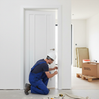 Premium Internal Primed 3 Panel Fire Door with Solid Core and FD30 Rating for Enhanced Safety