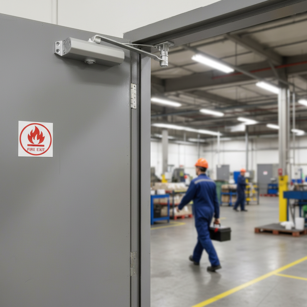 Premium Overhead Door Closer Fixed Power Size 3 - Adjustable Speed, Max Width 950mm, and 60Kg Weight Capacity with 10 Year Guarantee