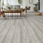 Premium 12mm Laminate Flooring with Bevelled V-Grooved Edges for a Solid Wood Appearance