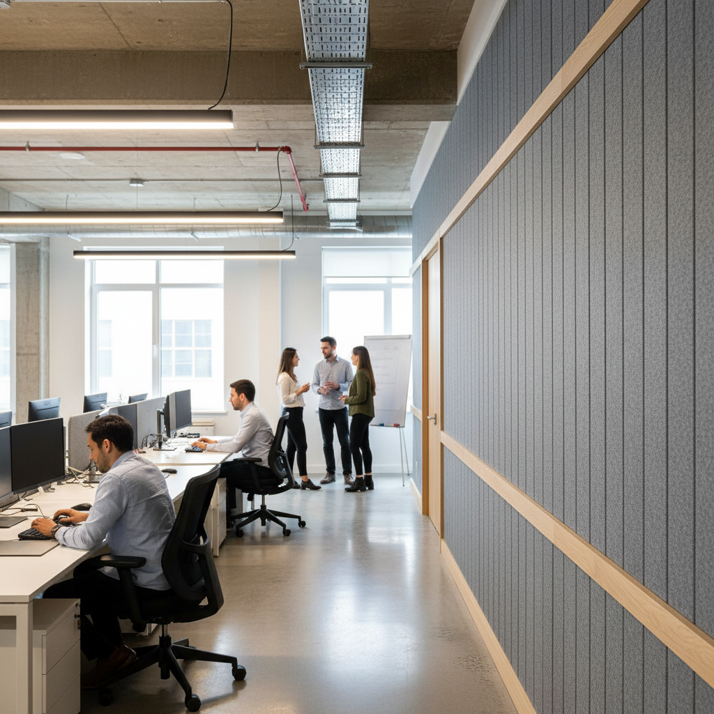 Premium 2.4m Elevation Acoustic Wall Panelling Trim for Elegant Interiors - High-Quality Professional Grade for Industrial and Commercial Applications