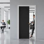 Premium Arched Pocket Door System with Galvanised Steel Frame and Adjustable Features for Elegant Home Design