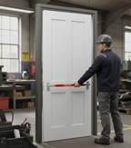 Premium 4 Panel Fire Door with 30-Minute Fire Rating and Engineered Construction for Modern Interiors