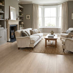 Soft Heritage Oak 12mm Water-Resistant Laminate Flooring with 4V Bevel Edge