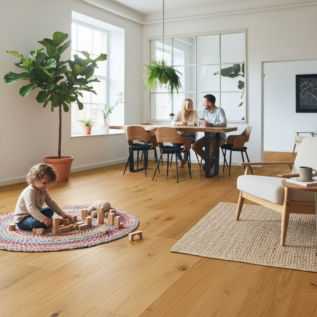 Premium 14mm Brushed Natural Oiled Engineered Oak Flooring for Timeless Elegance