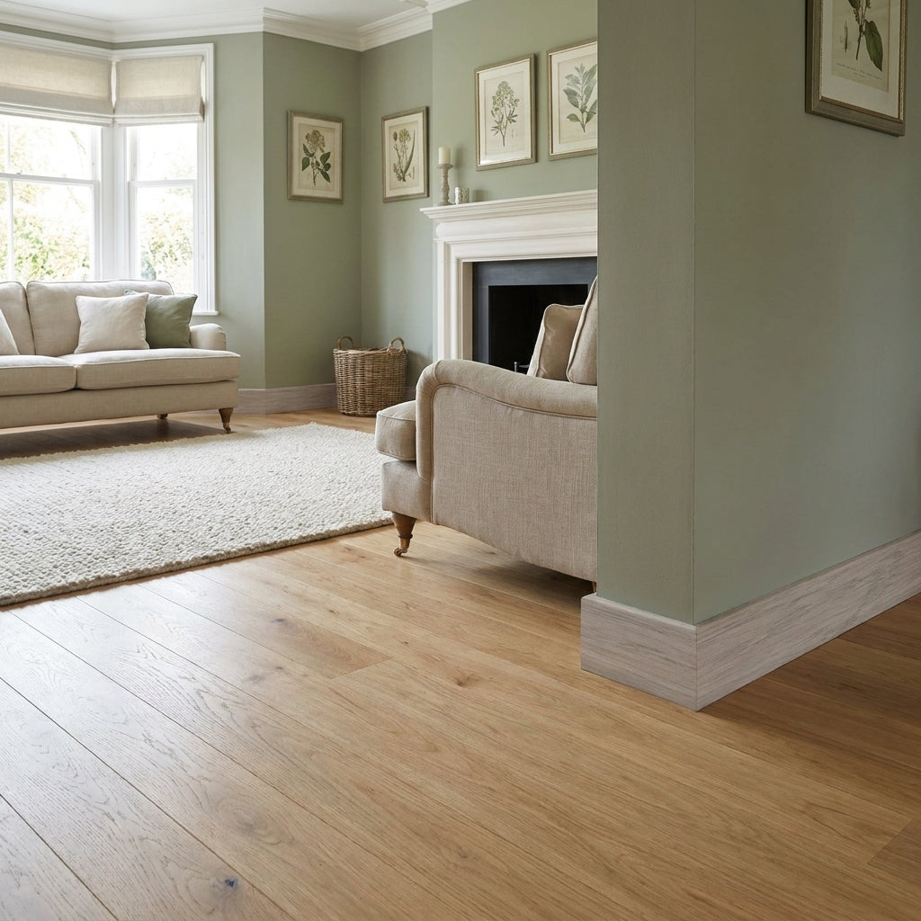 1m Light Grey Laminate End Door Profile 33mm x 11.5mm Dimensions