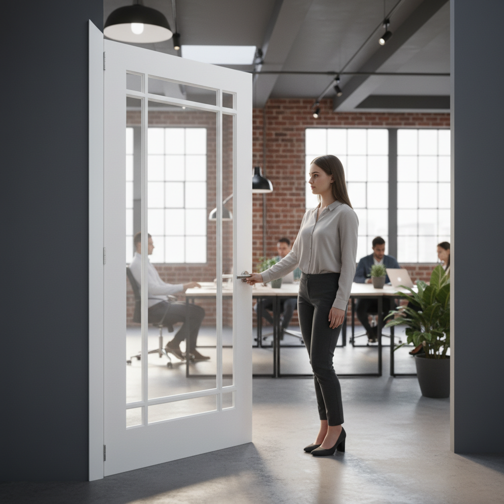 Premium Custom Made Clear Glazed Door with Decorative Mouldings for Modern and Traditional Interiors