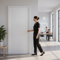Premium Internal White Primed Parma Door with Semi-Solid Core for Complete Privacy and Easy Finishing