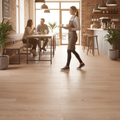 Premium 2mm UV Coated Luxury Vinyl Flooring with Classic Oak Effect for Durable Interior Design