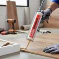 Premium 310ml ColourSealant for Light Oak Laminate & Timber Flooring - Waterproof, Flexible, Paintable Sealant