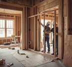 Premium Universal Hardwood Sidelight Frame Kit for 18" and 23" Sidelights with Adjustable Dimensions