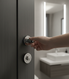 Premium Privacy Thumb Turn with Spindle for Bathroom Doors - Reliable and Stylish Security Solution
