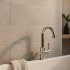 Waterproof 4mm SPC Wall Panelling with UV Coating for Durability - detail view