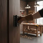 Premium 75mm (3") Ball Bearing Butt Hinge Pair - High-Performance Steel with Black Nickel Finish for Contemporary Doors