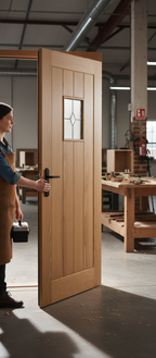 Premium Triple Glazed External Door with Traditional Style and Raised Mouldings for Period Properties