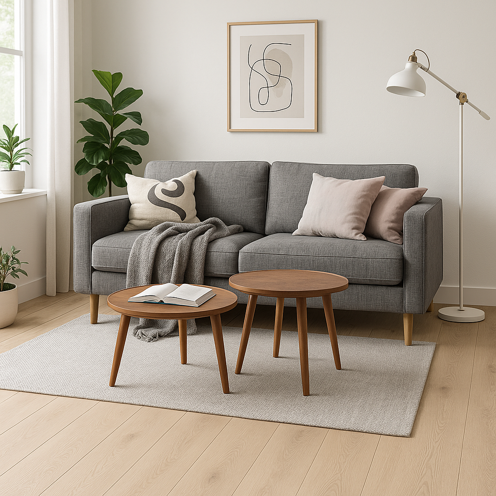 10mm Handscraped Moisture Resistant Laminate Flooring in Ethereal Oak Finish