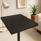 Compact Square Edge Laminate Worktop in Black, 3050mm x 650mm x 12.5mm