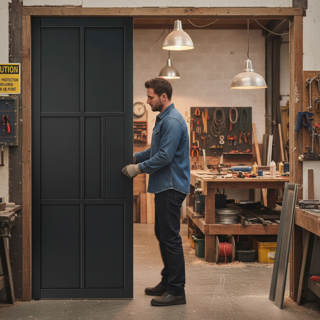 Premium Heavy Duty Pocket Door Set with Galvanised Steel Frame and Adjustable Jamb Options for Seamless Installation