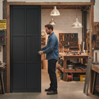 Premium Heavy Duty Pocket Door Set with Galvanised Steel Frame and Adjustable Jamb Options for Seamless Installation