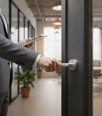 Premium Heavy Duty Lever on Rose with Secure Fixings and Grub Screws for Enhanced Durability