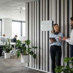 Premium Light Grey Acoustic Slat Wall Panelling - 20mm Thick, Sound Absorbing, Eco-Friendly Design for Residential and Commercial Spaces