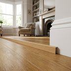 Self-Adhesive Light Oak End Door Profile 900mm