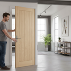 Premium Fully Finished Internal Mexicano Door - Ready to Install with Lifetime Guarantee and Eco-Friendly Materials