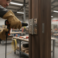 Professional 100mm Fire Rated Ball Bearing Butt Hinge - Satin Stainless Steel Finish for Enhanced Durability
