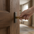 Premium 76mm (3") 3 Lever Key Sashlock with Corrosion-Resistant Black Nickel Finish for Reliable Security