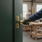 Premium Satin Brass Door Handle Pack with Lever Design and 10-Year Guarantee for Interior Doors