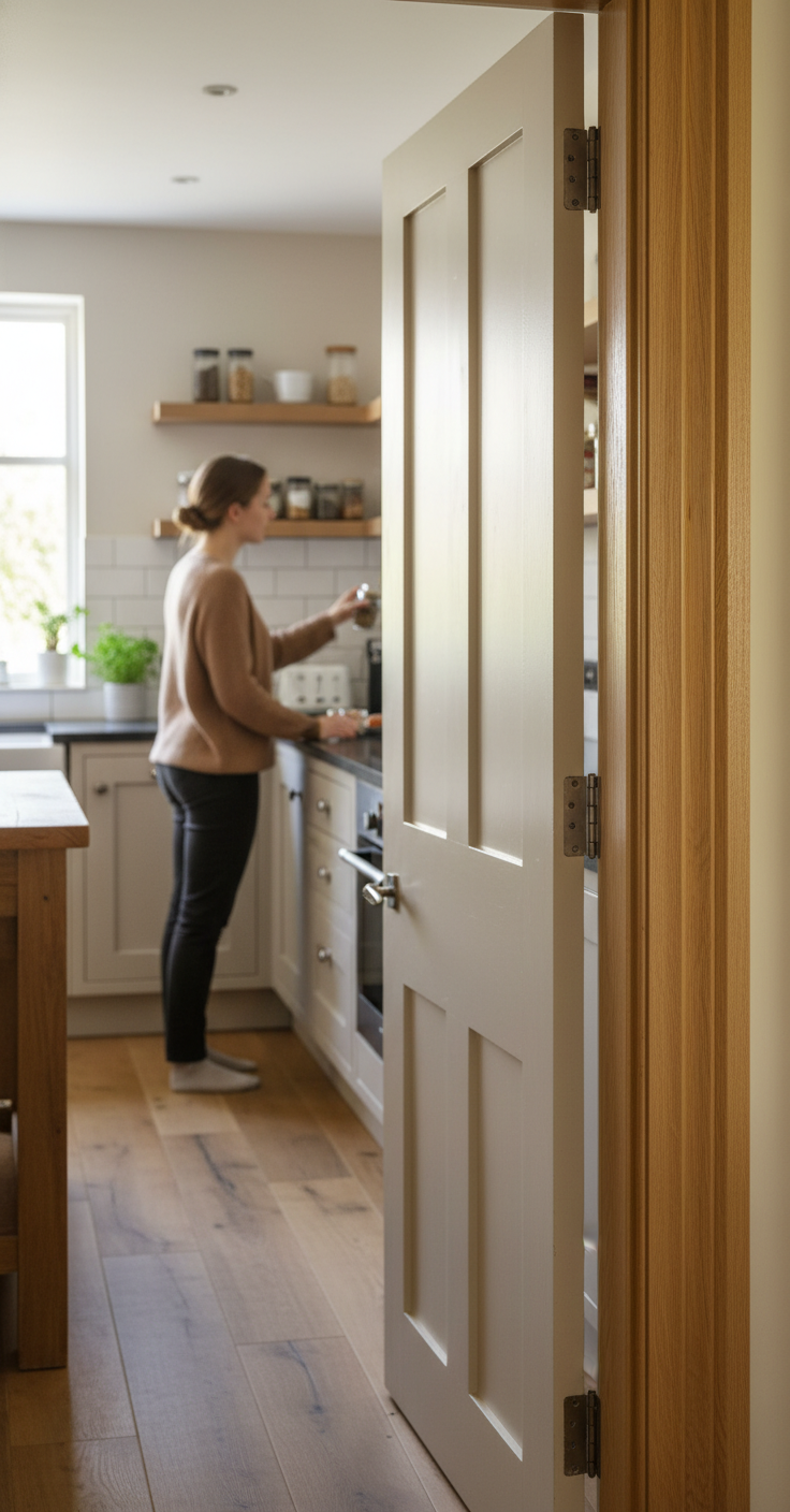 Premium Oak Internal Door Lining - Fully Finished, 108mm & 133mm Depth Options with Loose Door Stops