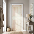 Unfinished Solid Stable Door in Scandinavian Pine for Internal Use
