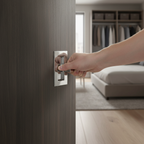 Premium Rectangular Flush Pull for Sliding Doors - Low Profile, Fire Rated, 100mm x 50mm, Suitable for Domestic and Commercial Use