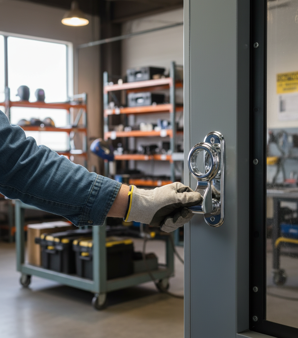 Premium Architectural Cylinder Pull for Rim Cylinder Night Latch - Stylish Finish Options