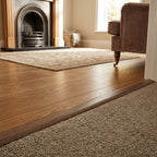 Self-Adhesive Grey Oak Adapting Door Profile 900mm for 2-18mm Thickness - detail view