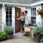 Premium Hardwood External Door with Triple Glazing, 44mm Thickness and Solid Construction