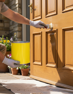 Premium Clear Satin Exterior Finish for Wood - Waterproof and Protective Coating for Windows, Doors, and Conservatories