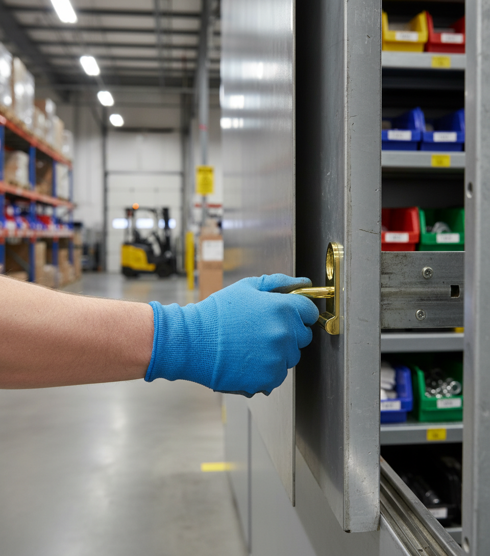 Premium Contemporary Cylinder Latch Pull - High-Performance Door Hardware for Modern Interiors