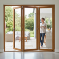 Premium 9FT Slimline External Bifold Door Set with Double Glazing and Easy Installation