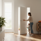 Premium Internal Smooth Shallow Groove 2 Panel Door - Modern Design, Durable Construction with Lifetime Guarantee - Image 2