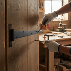 Premium Single Beeswax Door Hinge 18" / 450mm for Modern Style Doors - High-Quality Professional Grade for Industrial and Commercial Applications