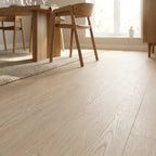 10mm Water-Resistant Oak Laminate Flooring - Wistful Light Finish - detail view