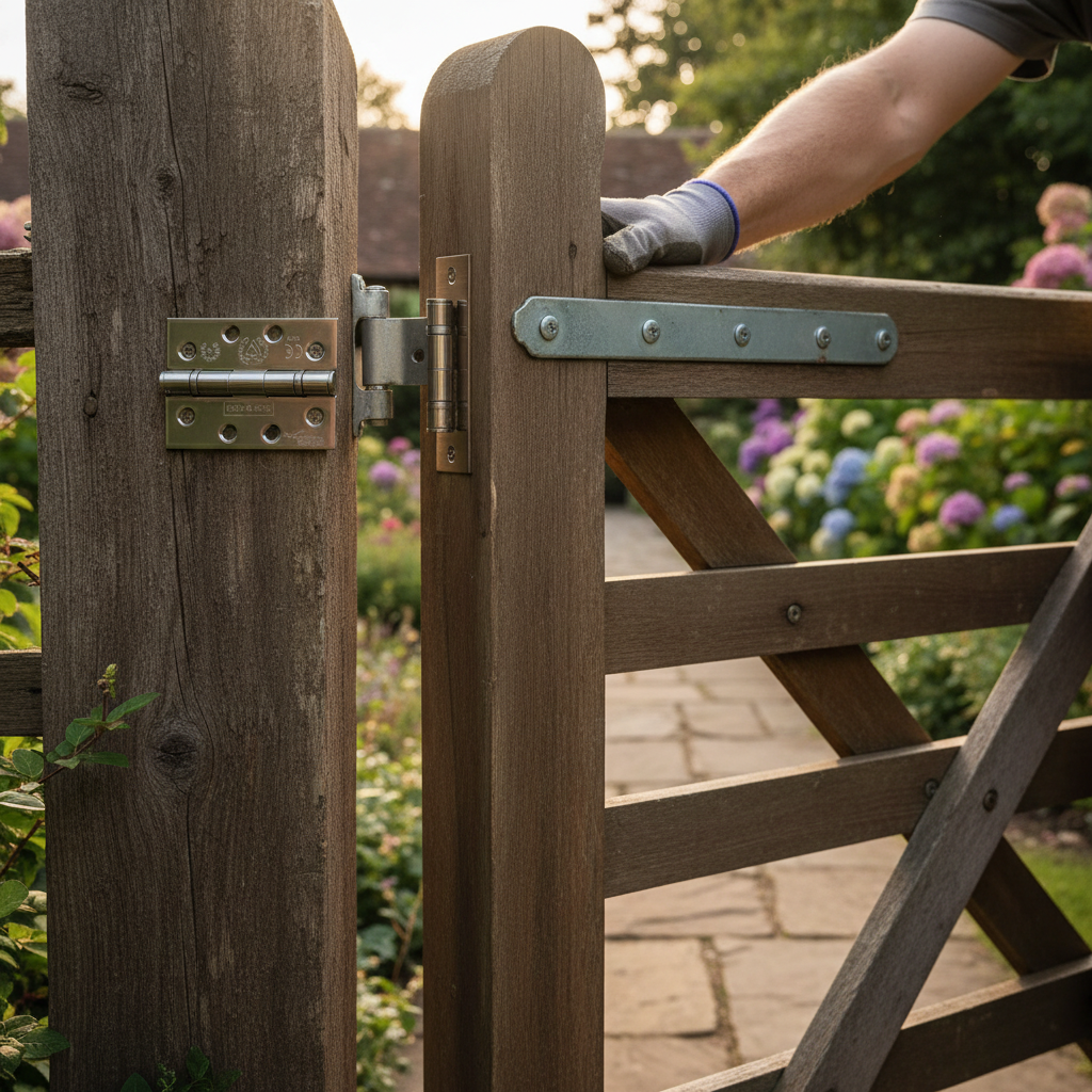 Premium Heavy Duty 4 Inch Ball Bearing Hinge for Exterior Doors - Ideal for FD30 and FD60 Fire Doors with Matching Fixing Screws