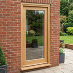 External Oak Timber Door Frame and Cill, Unfinished