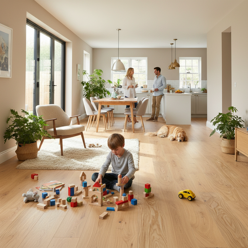 Premium 14mm Brushed and Oiled Engineered Real Wood Flooring for Classic Elegance