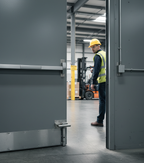 Premium Rising Butt Hinge 4" - Satin Stainless Steel with Fixing Screws for Left or Right Hand Use