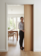 Professional Pocket Door Frame System for Sliding Room Dividers with Concealed Installation and Optional Soft Closure