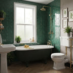 Aura Smooth Green Gloss Hexagon Ceramic Wall Tile 150 x 173mm